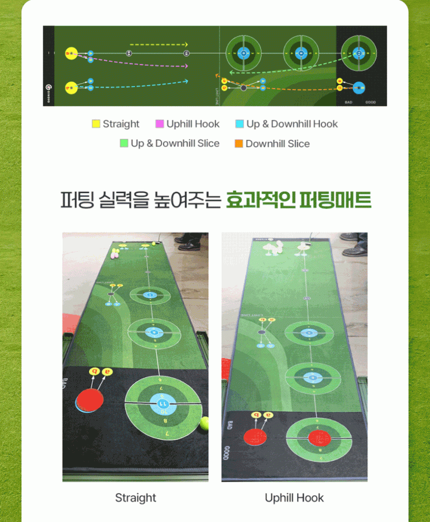 파크골프 골프 겸용 퍼팅매트